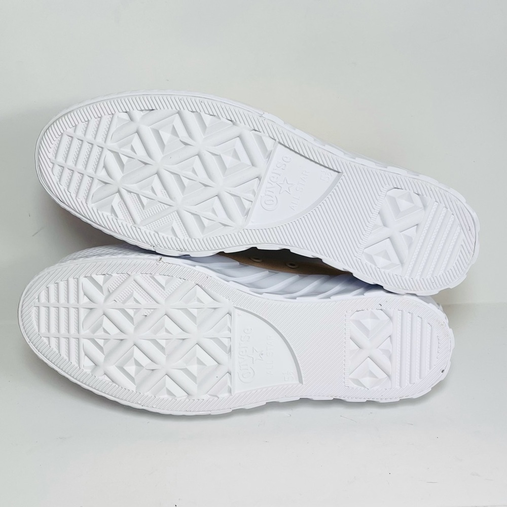 Converse Chuck Taylor All Star OX Lift 2X Platform Sneakers Light Twine Size 7.5 - Picture 7 of 8